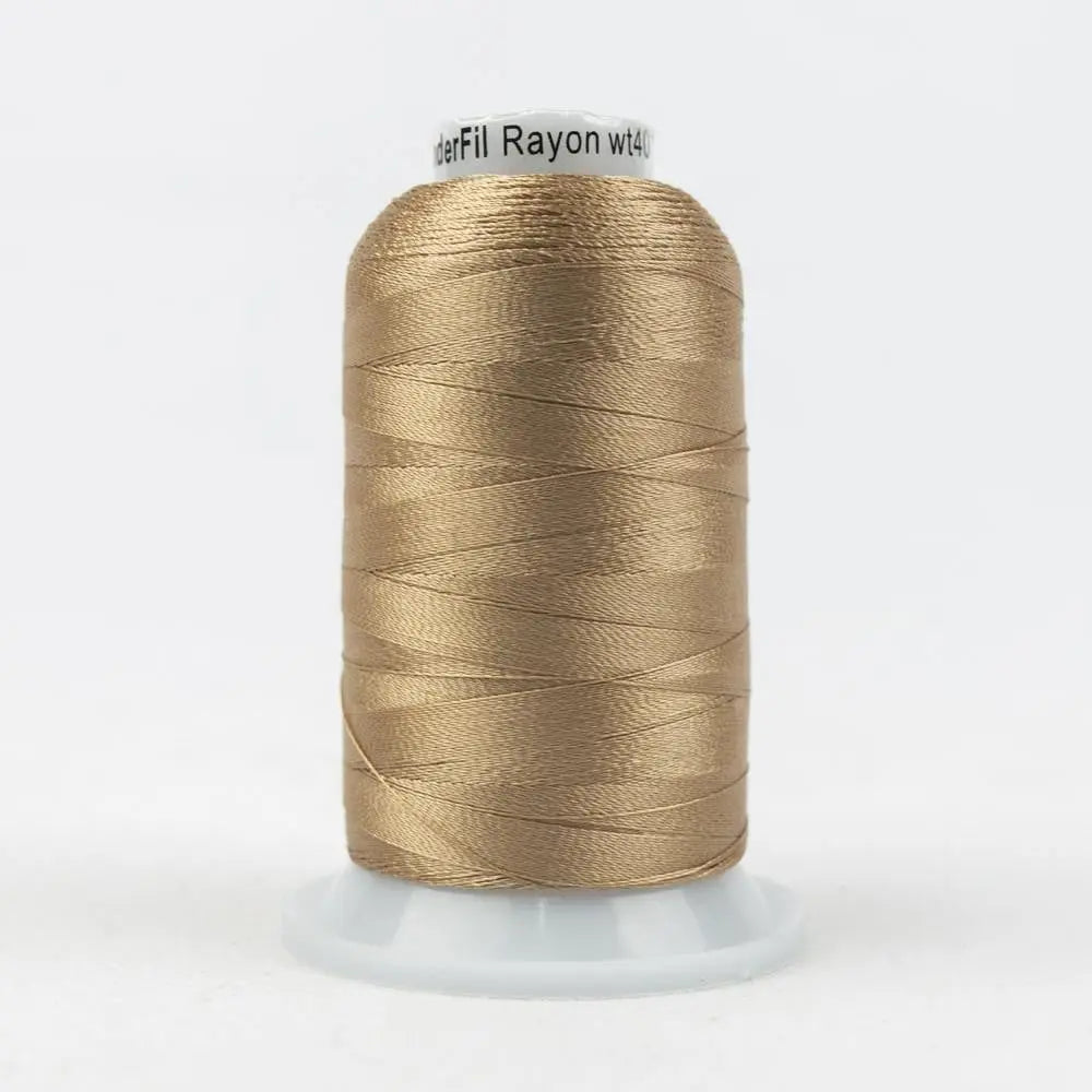 R6127 - Splendor™ 40wt Rayon Toast Thread WonderFil USA