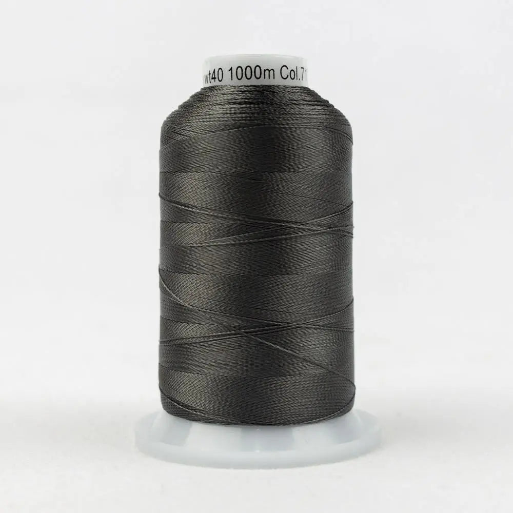 R7132 - Splendor™ 40wt Rayon Dark Gull Gray Thread WonderFil USA