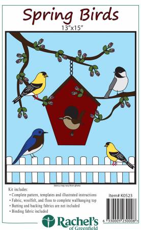 High Country Quilts Spring Birds quilt kit K0523