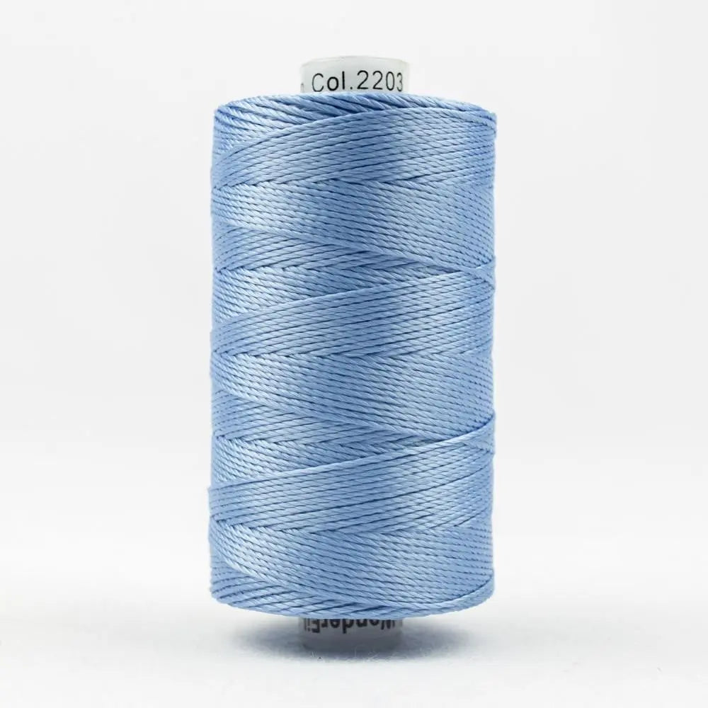 RZ2203 - Razzle™ 8wt Rayon Light Country Blue Thread WonderFil USA
