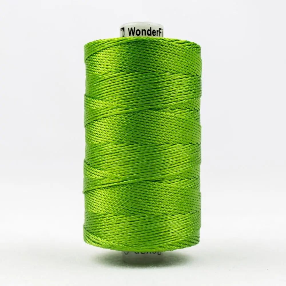 F. Green Thread RZ250 - Razzle™ 8wt Rayon Foliage Green Thread - Linda's Electric