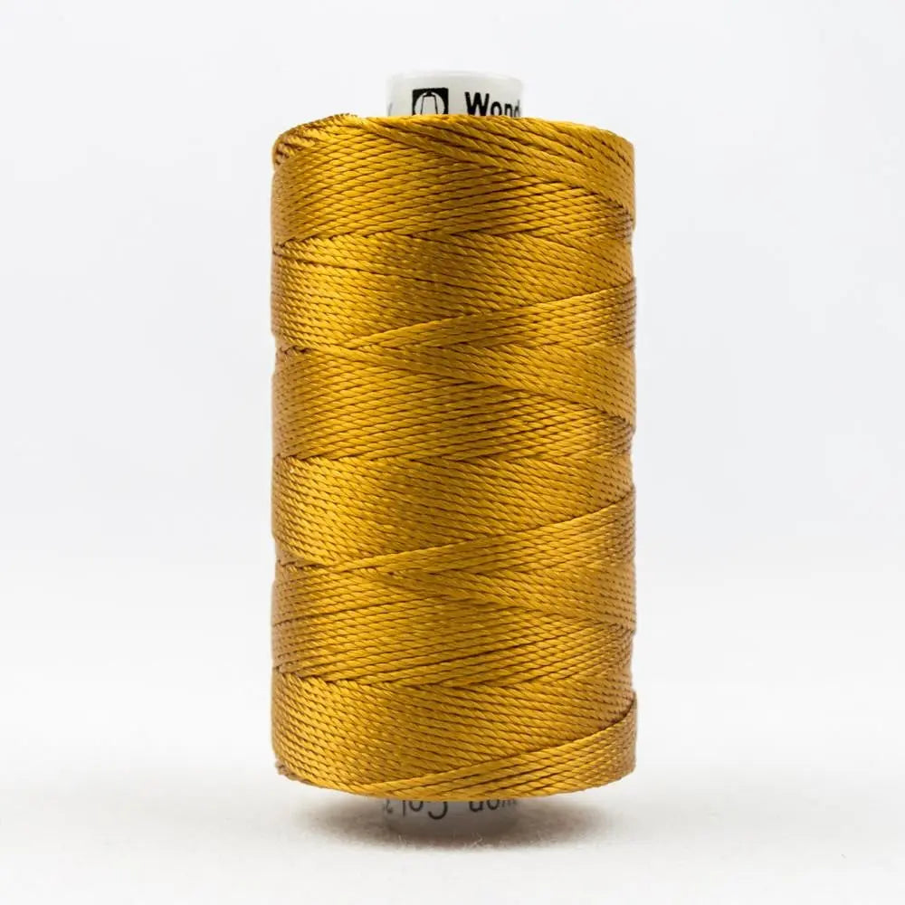RZ328 - Razzle™ 8wt Rayon Golden Brown Thread WonderFil USA