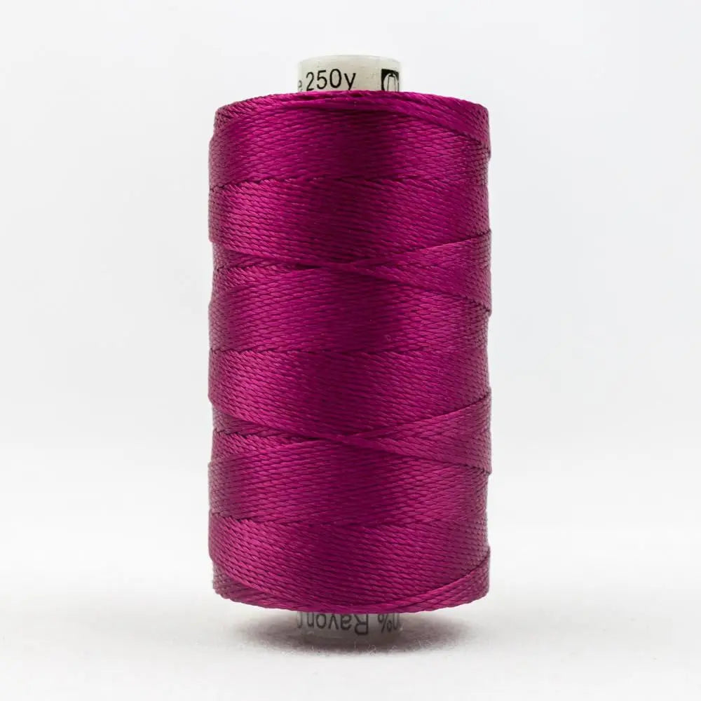 RZ42 - Razzle™ 8wt Rayon Raspberry Thread WonderFil USA