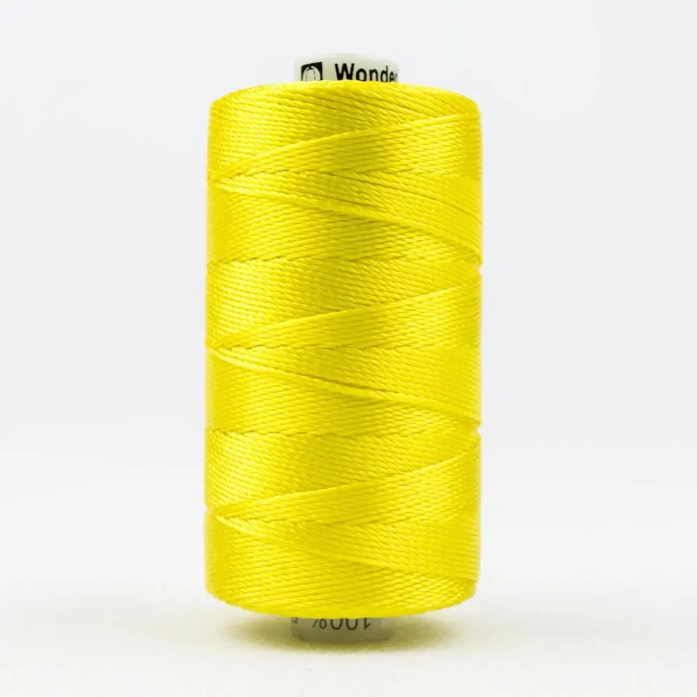 RZ938 - Razzle™ 8wt Rayon Lemon Yellow Thread WonderFil USA