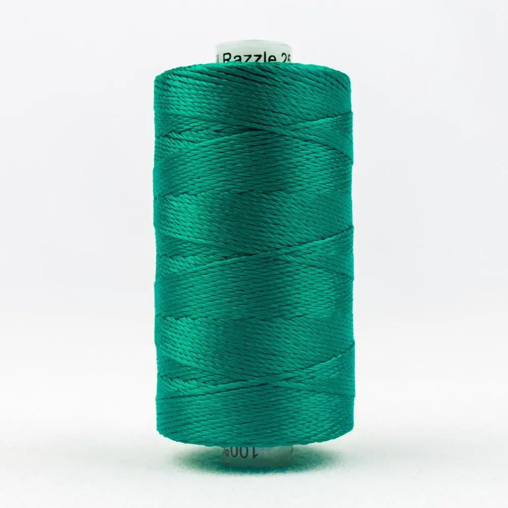 RZ941 - Razzle™ 8wt Rayon Bluegrass Green Thread WonderFil USA