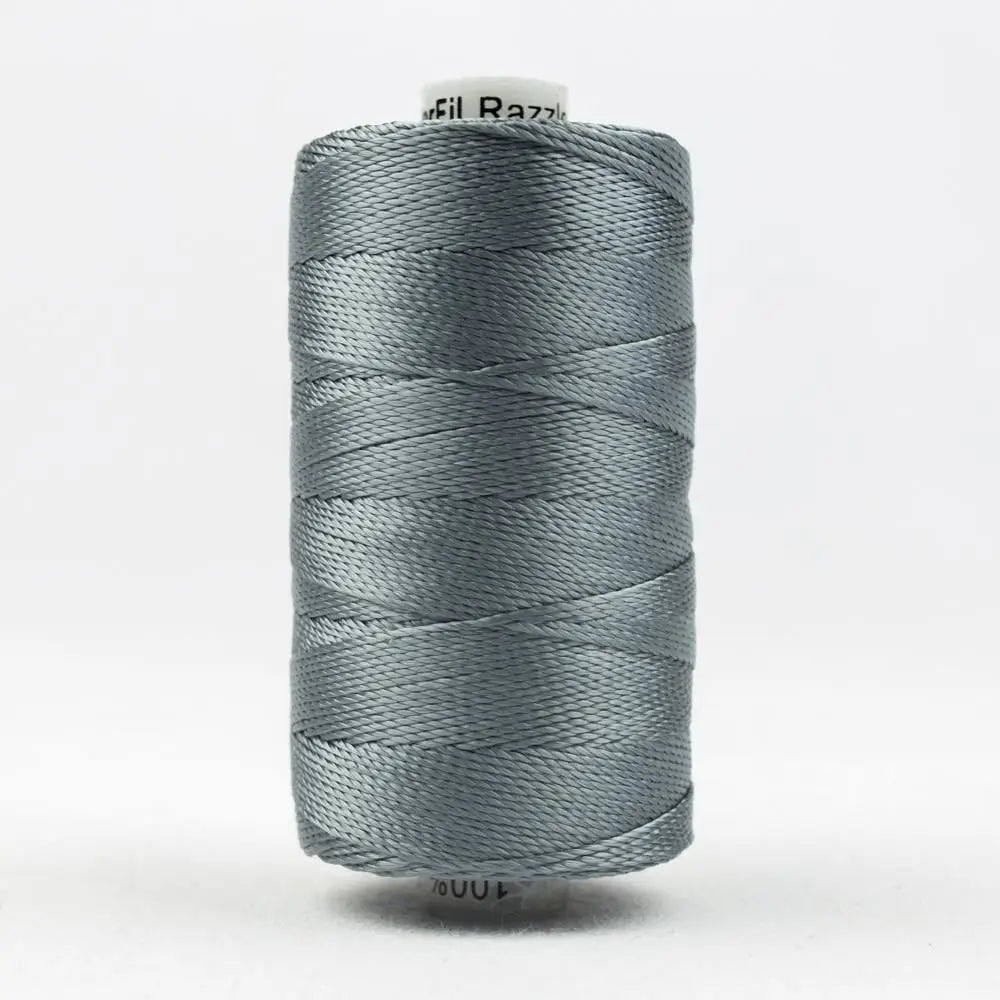 RZ996 - Razzle™ 8wt Rayon Dark Grey Thread WonderFil USA