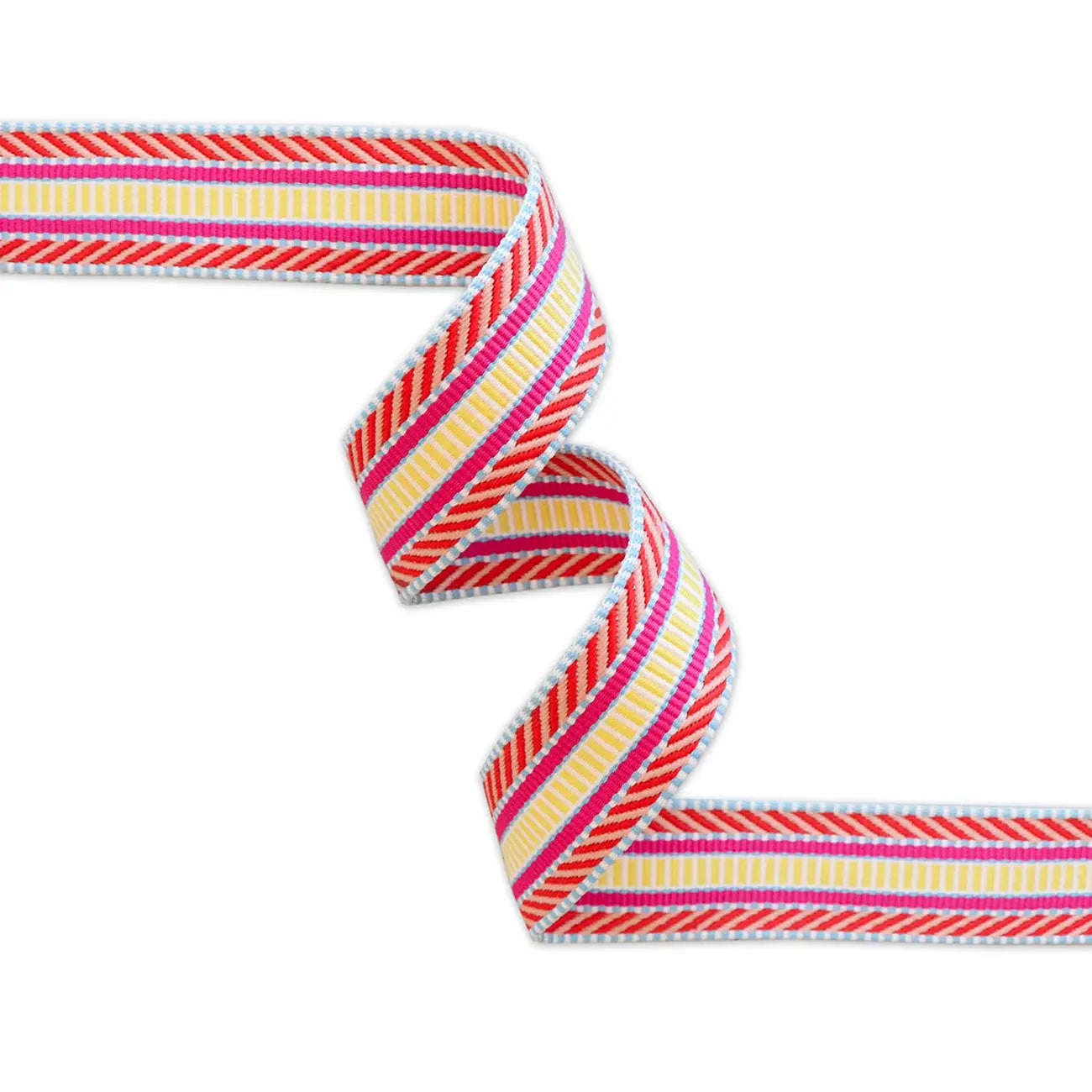 Railroad Track Neon Webbing 1-1/2in x 3 yd Checker Distributor