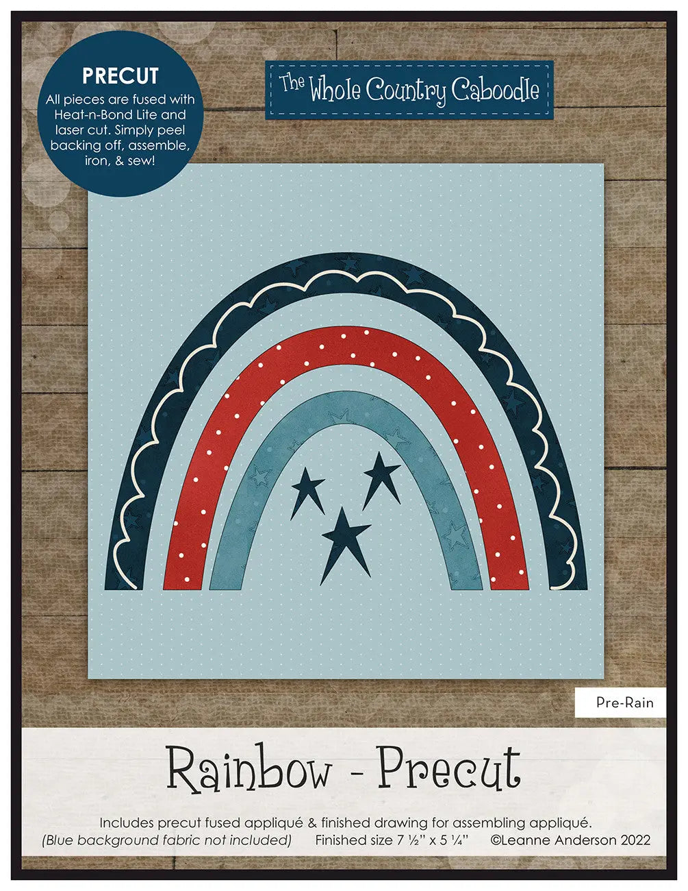 Rainbow Precut Fused Applique Pack - Linda's Electric Quilters