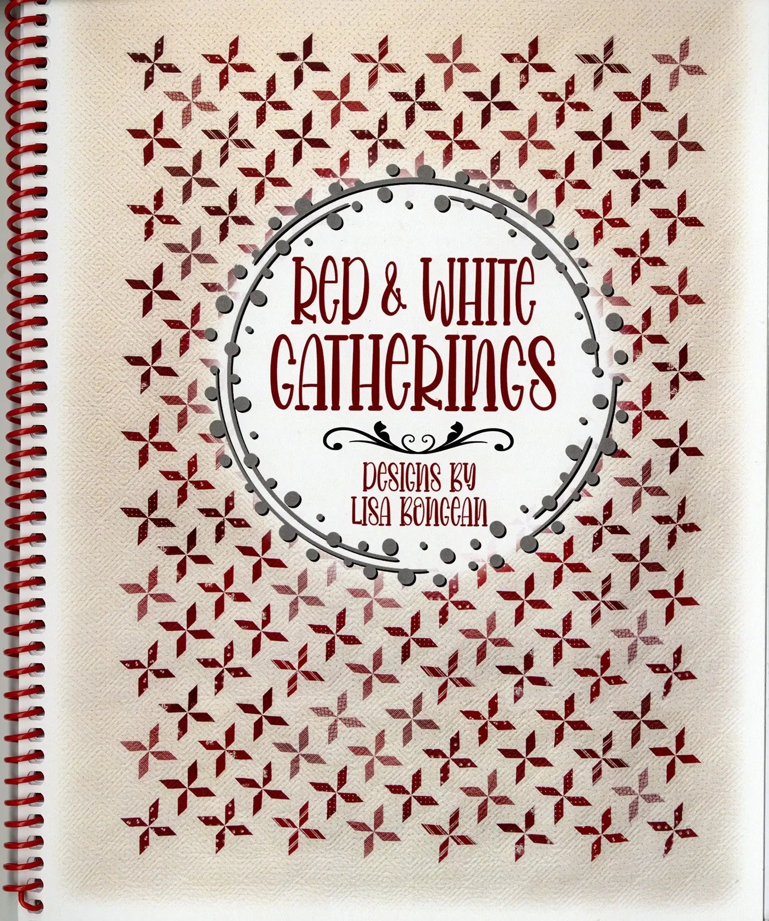 Red & White Gatherings - Linda's Electric Quilters