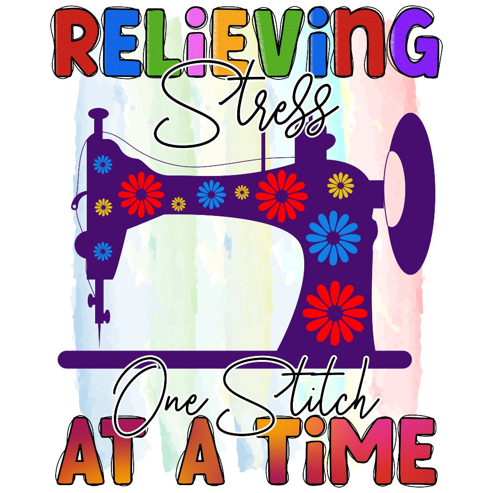 Relieving Stress Fabric Panel QuiltingFabricPanels