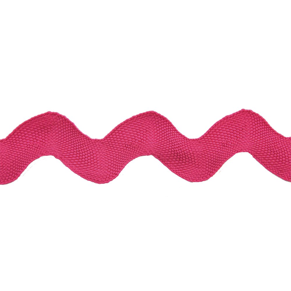 Rick Rack Collection - 1 1/4" Width (10 Yard Roll) - BRC-20MM-142 Hot Pink