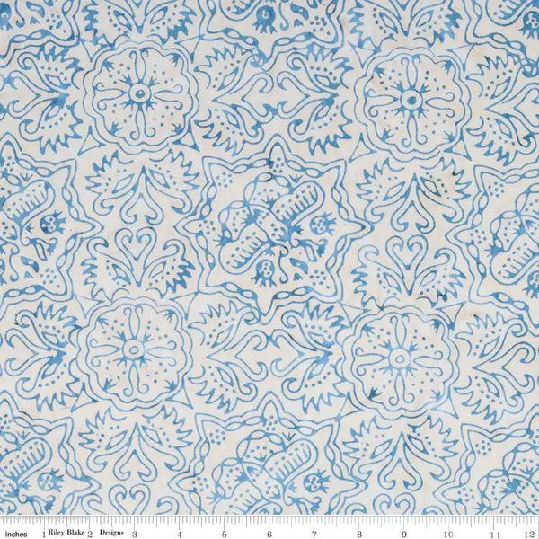 Riley Blake BTCB1003 - Expressions Tjaps - Little Boy Blue 1 45" Fabric Per Yard Fabric Fanatics