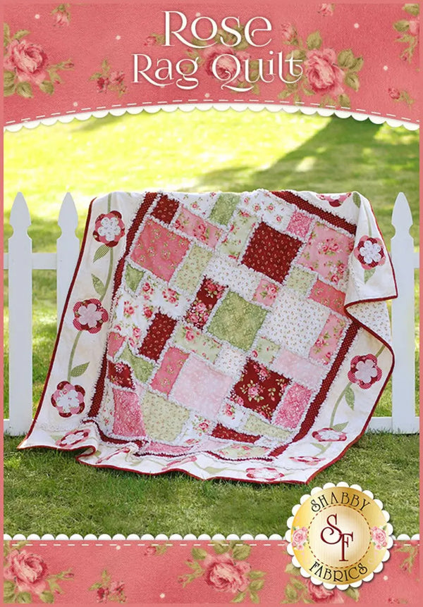 Rose Rag Quilt - Linda's Electric Quilters