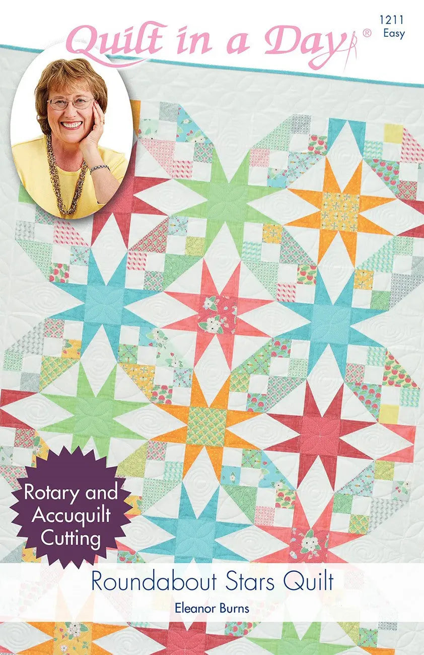 Roundabout Stars Quilt - Linda's Electric Quilters