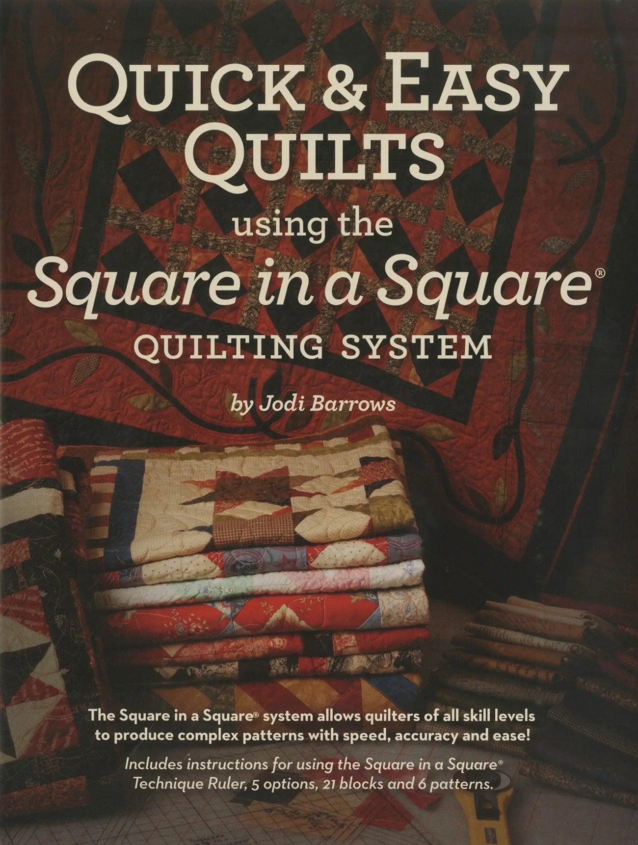 Ruler Square In A Square 9in x 12in - Linda's Electric Quilters