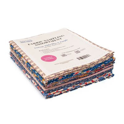 Sampling Assortment - Vintage Tilda BluePurple 10p