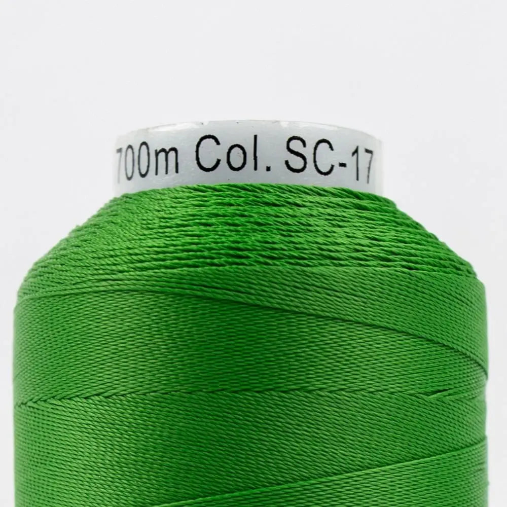 SC17 - Silco™ 35wt Cotton Holiday Green Thread WonderFil USA