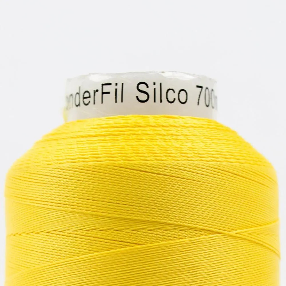 SC19 - Silco™ 35wt Cotton Yellow Thread WonderFil USA