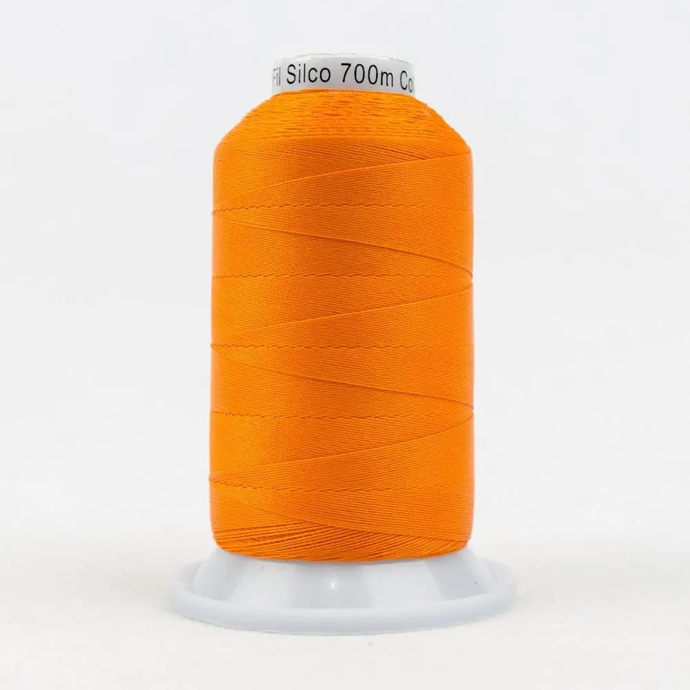 SC21 - Silco™ 35wt Cotton Orange Thread WonderFil USA