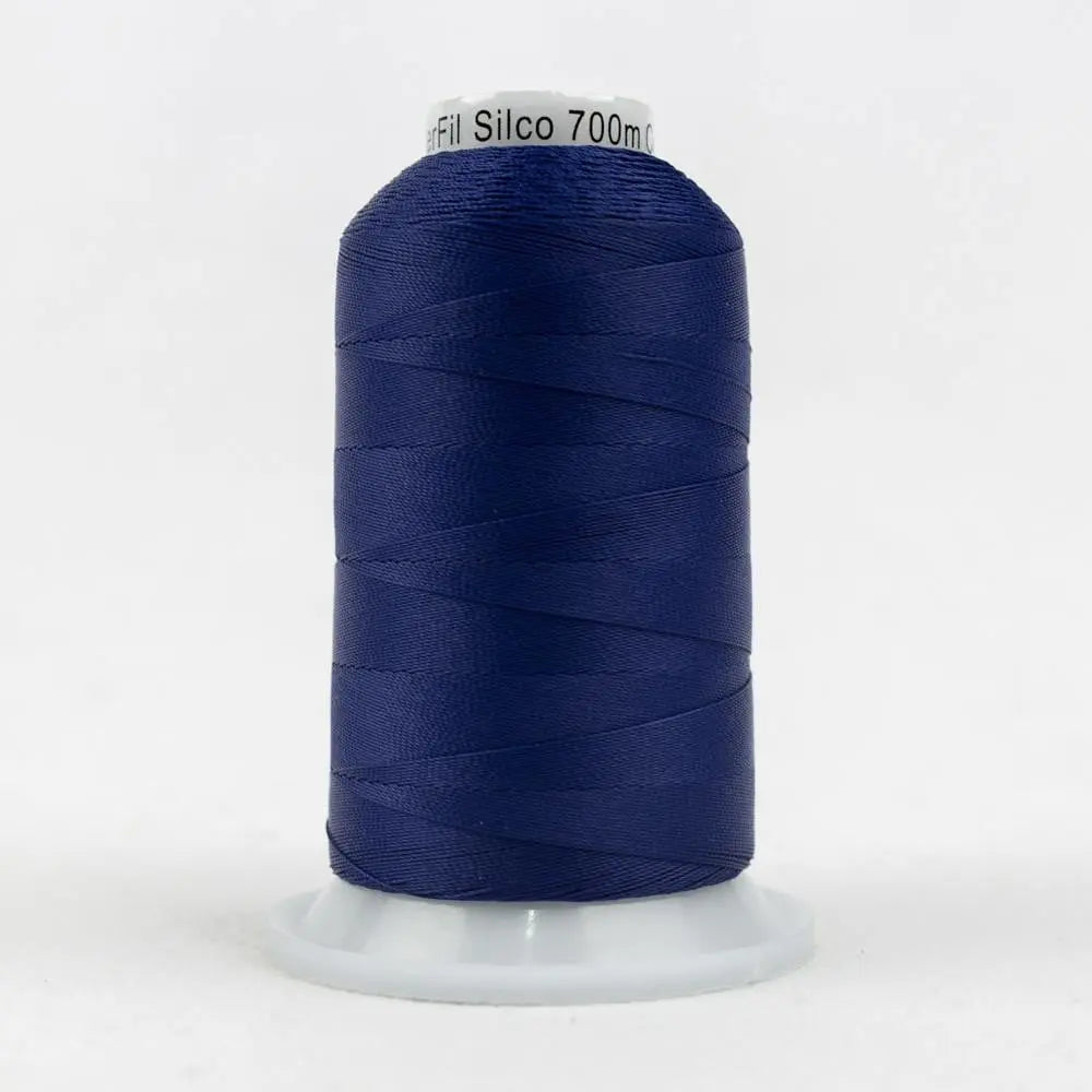 SC25 - Silco™ 35wt Cotton Dark Blue Thread WonderFil USA