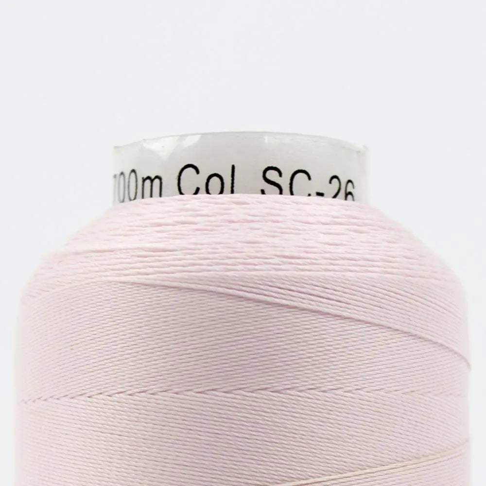 SC26 - Silco™ 35wt Cotton Light Pink Thread WonderFil USA