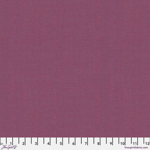 Kaffe Fassett Shot Cotton fabric in Grape purple