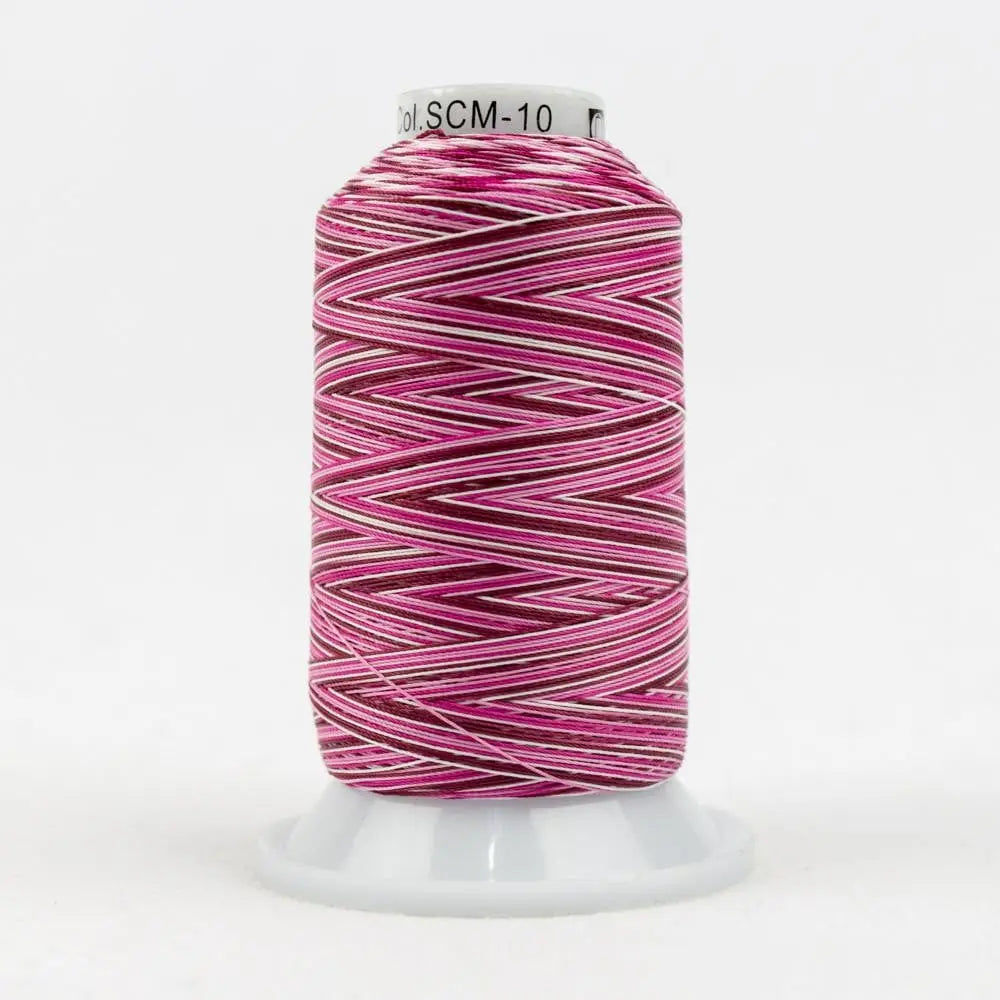 SCM10 - Silco™ 35wt Cotton Burgundy Fucshia Pinks Thread WonderFil USA