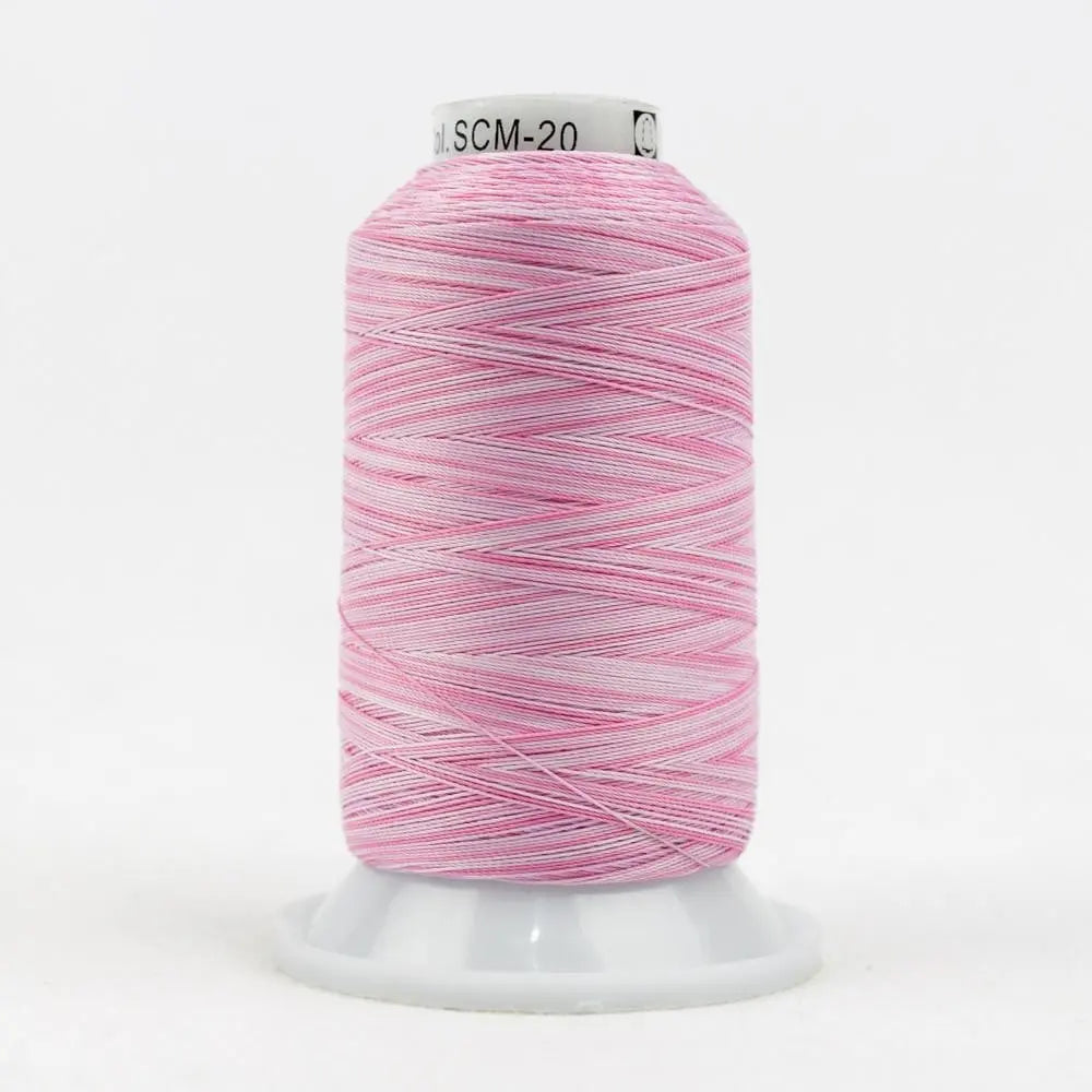 SCM20 - Silco™ 35wt Cotton Light Pink Pink Thread WonderFil USA
