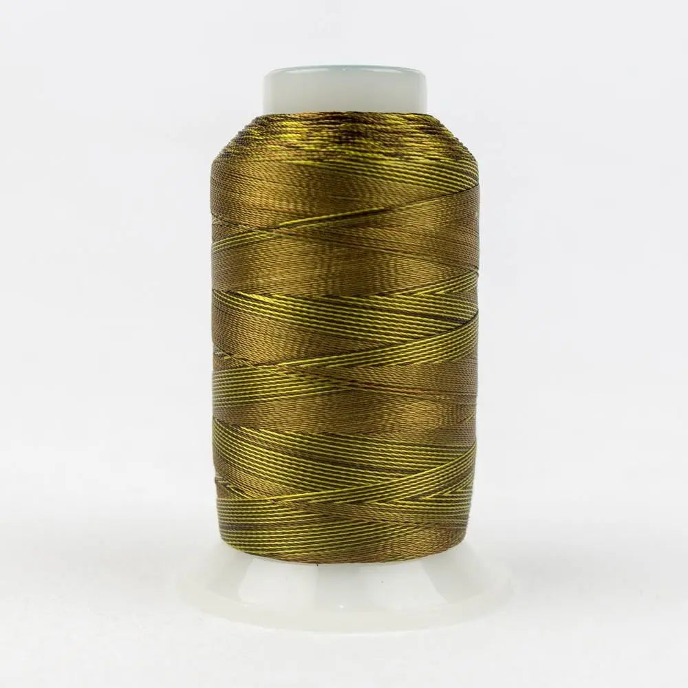 SD06 - Mirage™ 30wt Rayon Yellow Green Brown Thread WonderFil USA