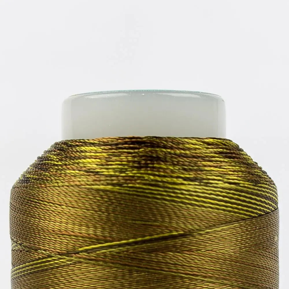 SD06 - Mirage™ 30wt Rayon Yellow Green Brown Thread WonderFil USA