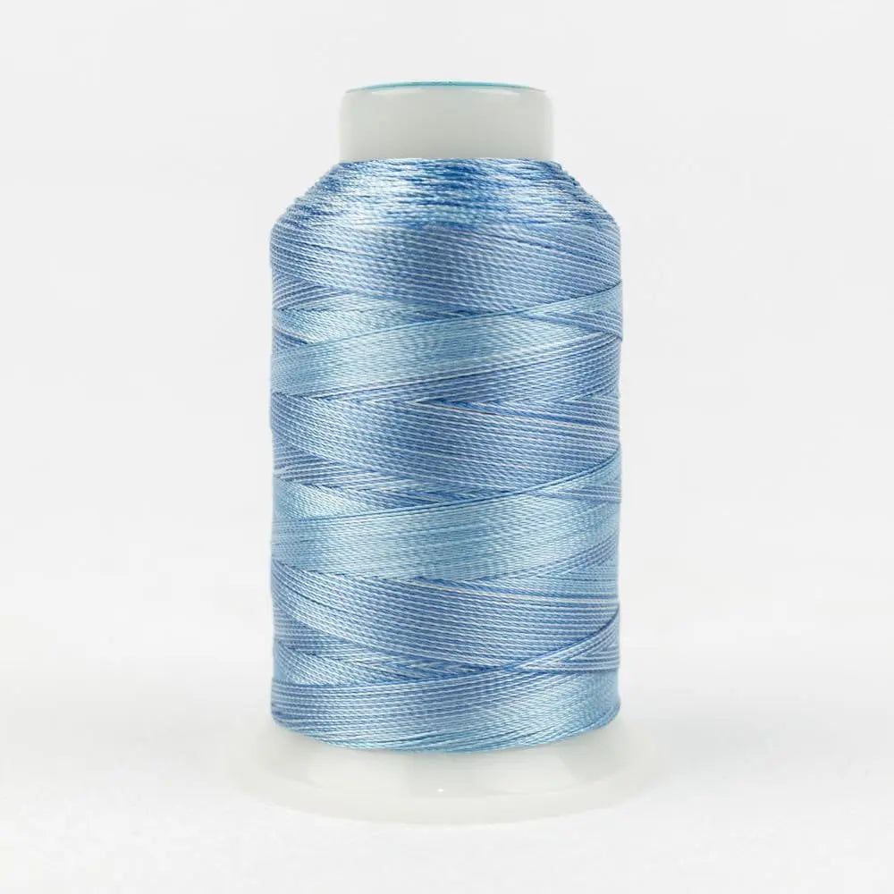 SD15 - Mirage™ 30wt Rayon Sky Blues Thread WonderFil USA