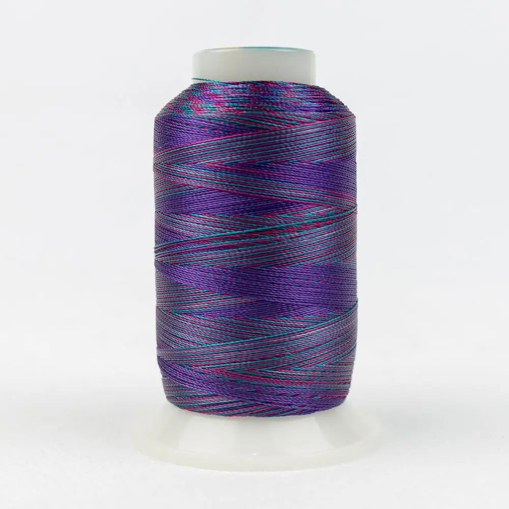 SD22 - Mirage™ 30wt Rayon Purple Blue Red Thread WonderFil USA