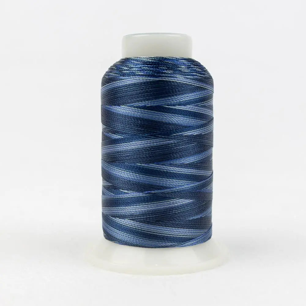 SD37 - Mirage™ 30wt Rayon Blues Thread WonderFil USA