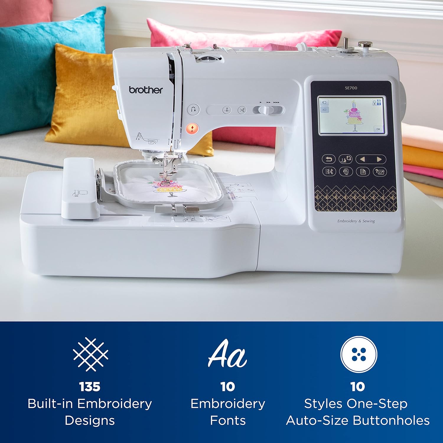 Brother SE700 Sewing & Embroidery Machine