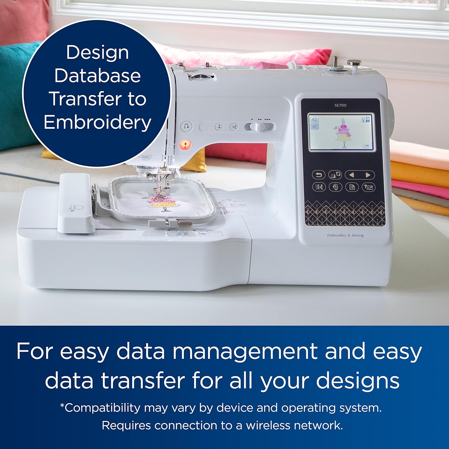 Brother SE700 Sewing & Embroidery Machine