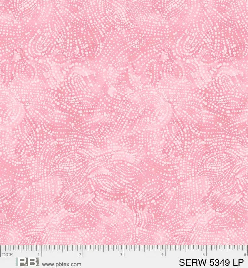 Pink Serenity Cotton Wideback Fabric per yard