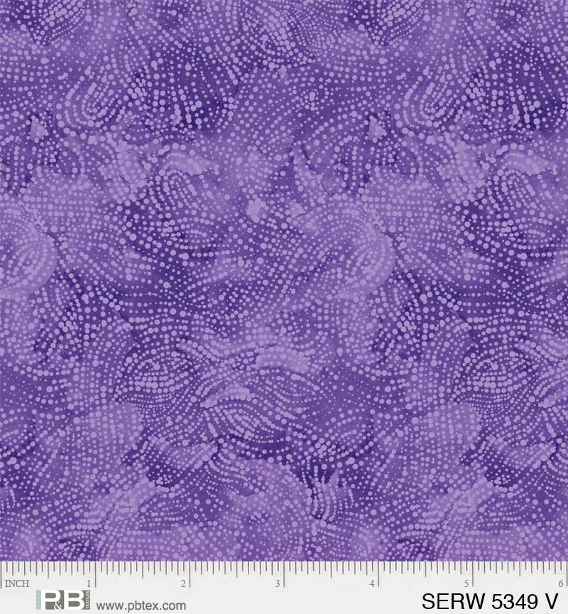Purple Serenity Cotton Wideback Fabric per yard