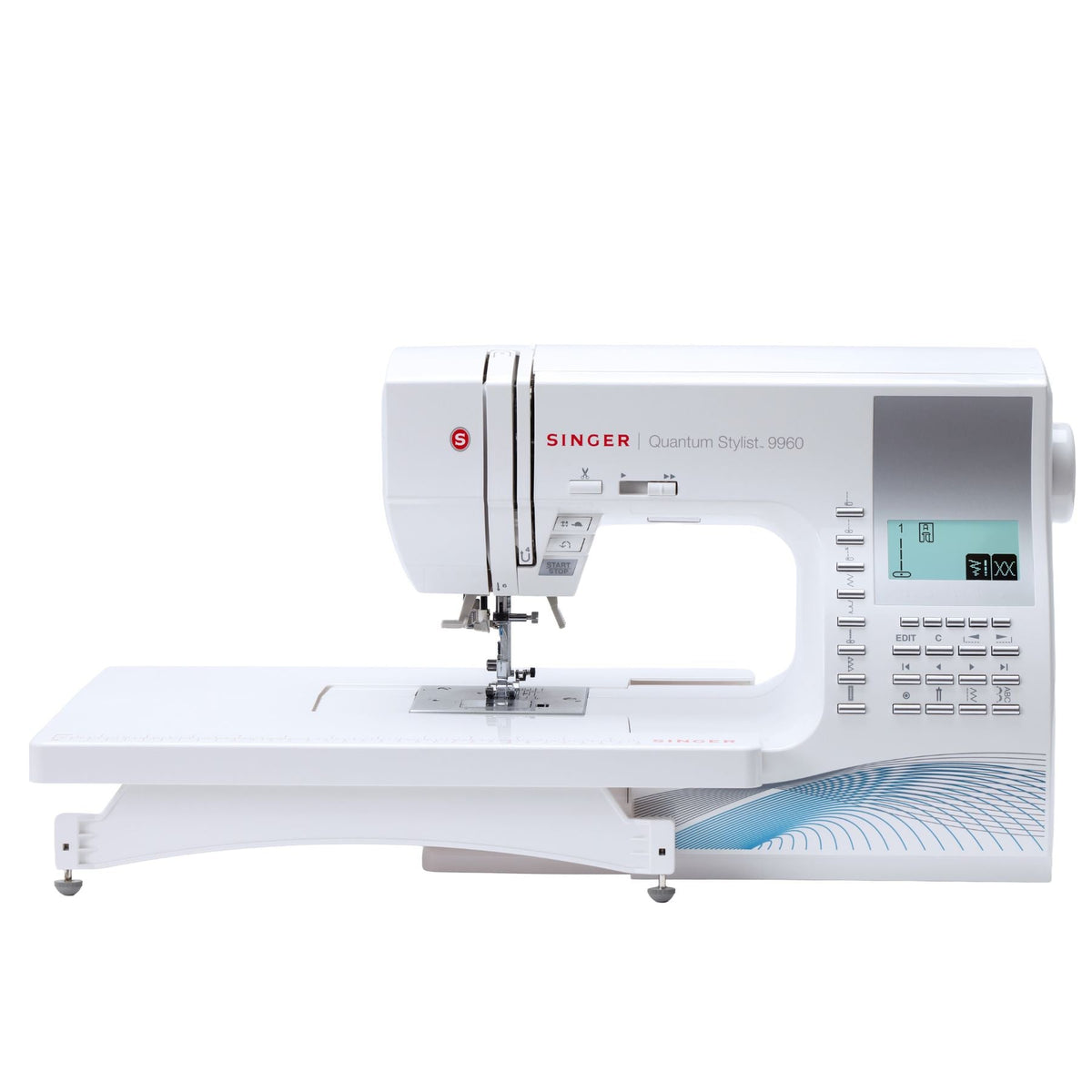 SINGER® Quantum Stylist 9960 Sewing Machine with Extension Table