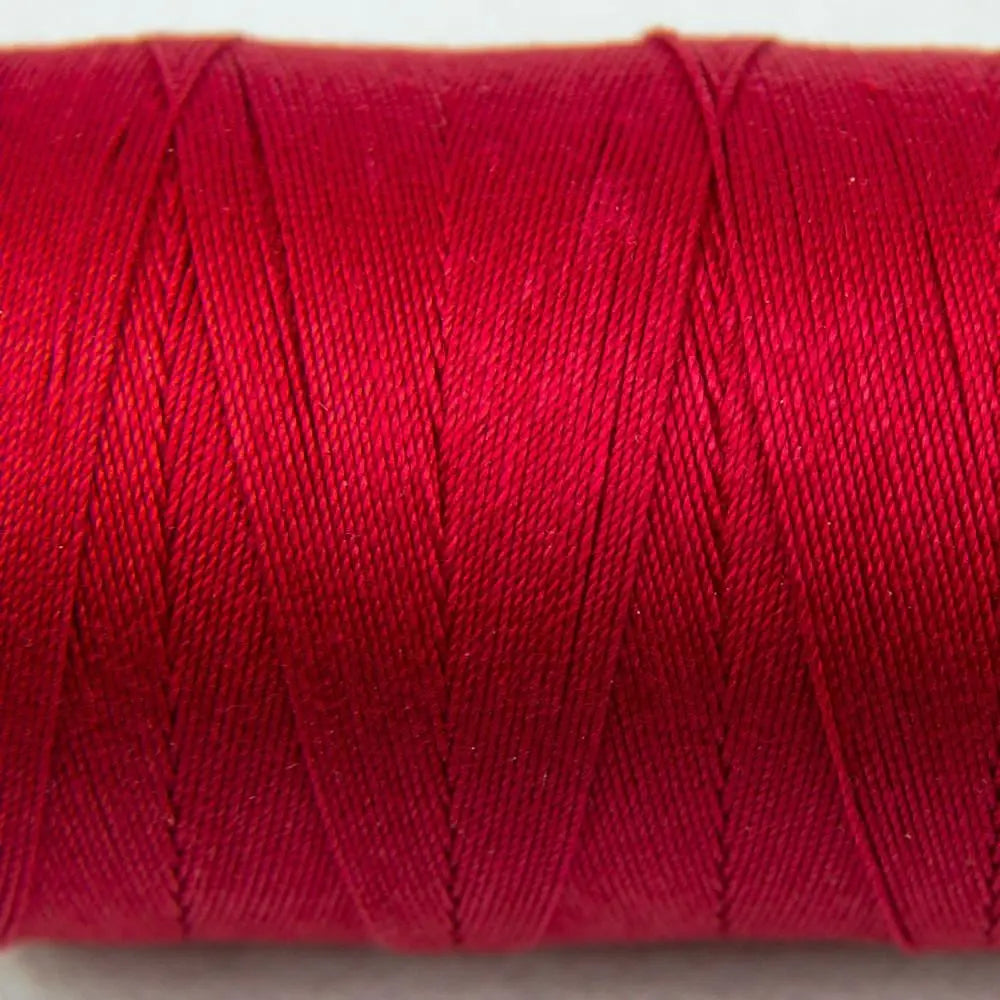 SP01 - Spagetti™ 12wt Egyptian cotton Bright Warm Red thread WonderFil USA