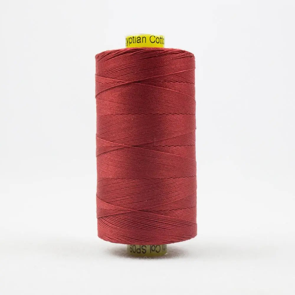 SP09 - Spagetti™ 12wt Egyptian Cotton Deep Rich Tomato Red Thread WonderFil USA