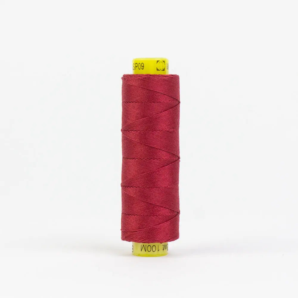 SP09 - Spagetti™ 12wt Egyptian Cotton Deep Rich Tomato Red Thread WonderFil USA