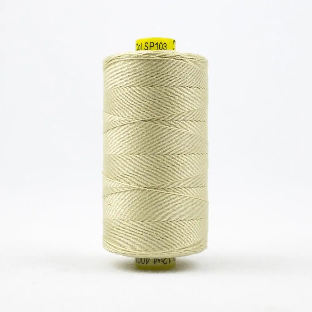 SP103 - Spagetti™ 12wt Egyptian Cotton Vanilla Thread WonderFil USA
