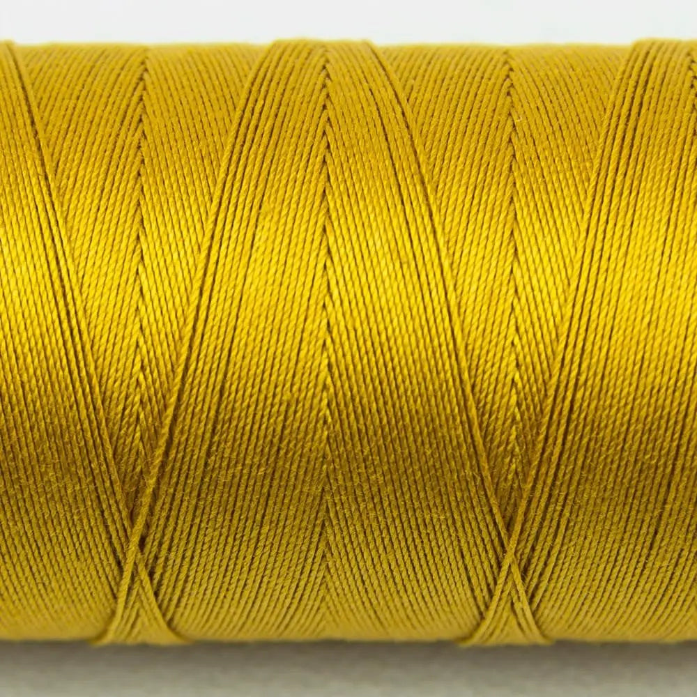 SP11- Spagetti™ 12wt Egyptian Cotton Rich Gold Thread WonderFil USA