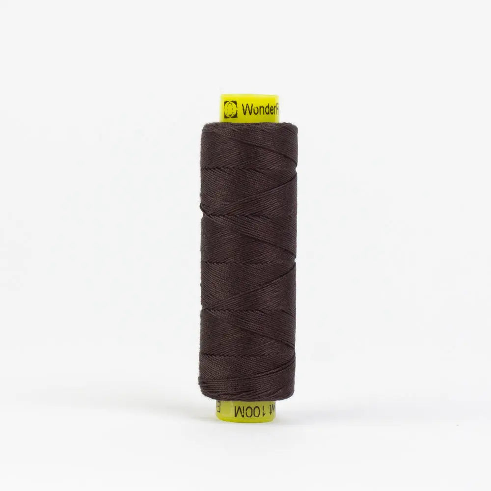 SP17 - Spagetti™ 12wt Egyptian Cotton Dark Chocolate Thread WonderFil USA