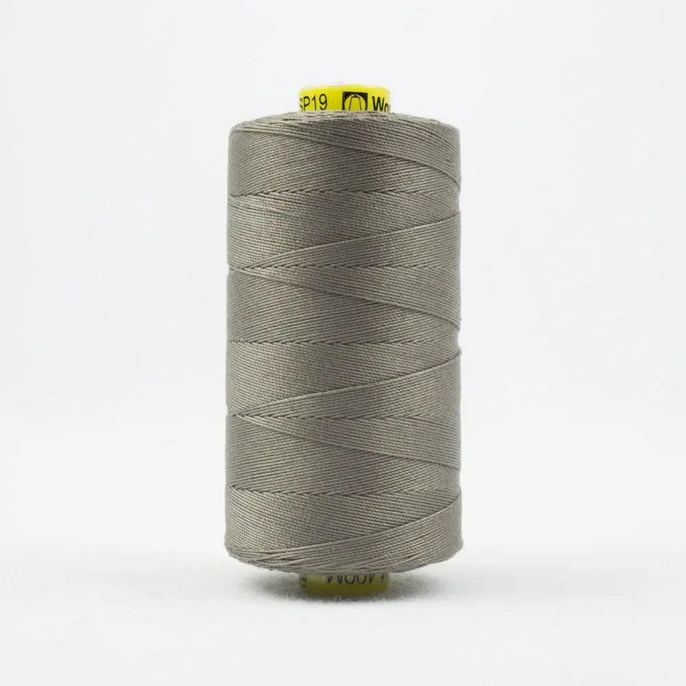 SP19 - Spagetti™ 12wt Egyptian Cotton Medium Taupe Grey Thread WonderFil USA