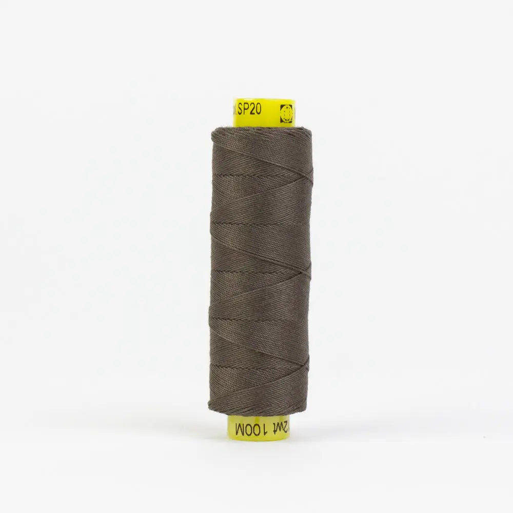 SP20 - Spagetti™ 12wt Egyptian Cotton Dark Taupe Grey Thread WonderFil USA