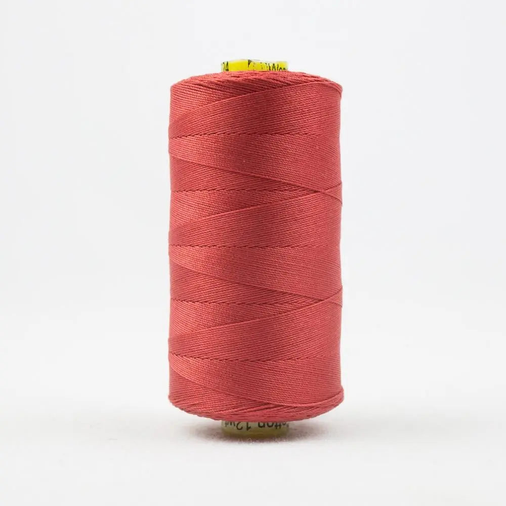 SP24 - Spagetti™ 12wt Egyptian Cotton Soft Red Thread WonderFil USA