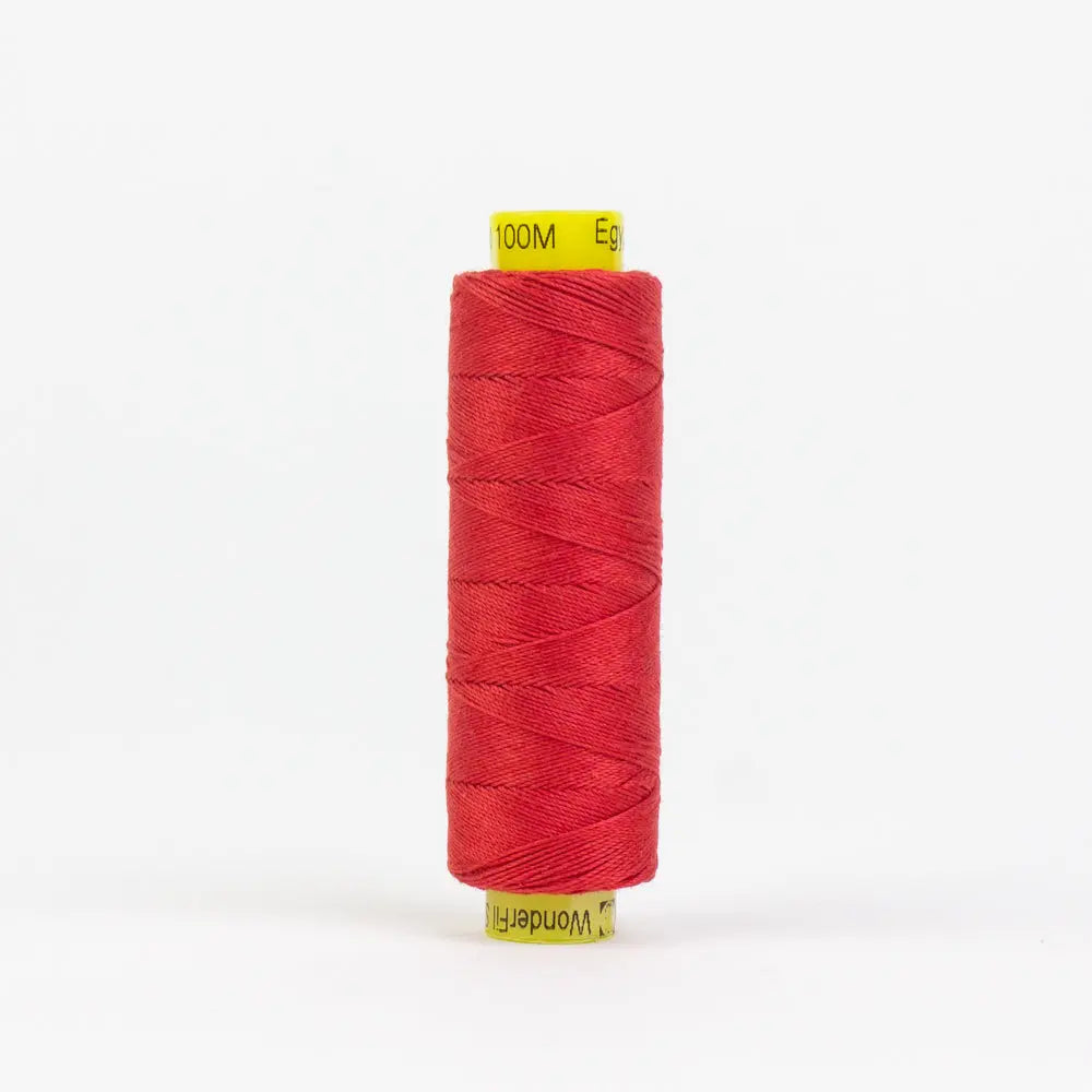 SP24 - Spagetti™ 12wt Egyptian Cotton Soft Red Thread WonderFil USA
