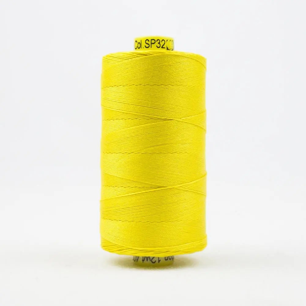 SP32 - Spagetti™ 12wt Egyptian Cotton Lemon Thread WonderFil USA