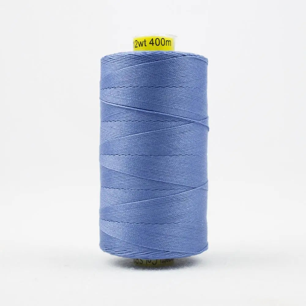 SP34 - Spagetti™ 12wt Egyptian Cotton Clear Blue Thread WonderFil USA